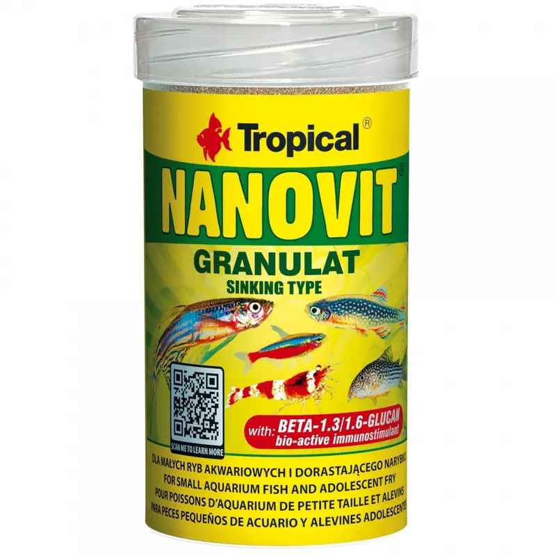 Tropical Nanovit Granulat – 100 ml