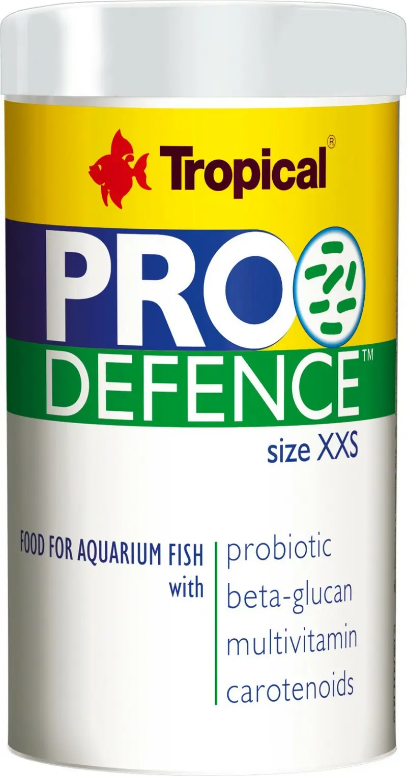 Tropical Pro Defence Size XXS Futter mit Probiotikum für Jungfische 100ml