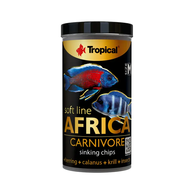 Tropical Soft Line Africa Carnivore M – weiche sinkende Chips