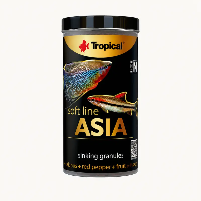 Tropical Soft Line Asia Size M – Softfutter für asiatische Zierfische
