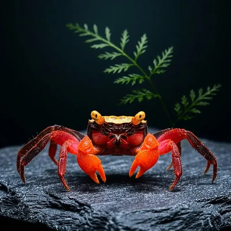 Vampirkrabbe „Golden Top Super Red“