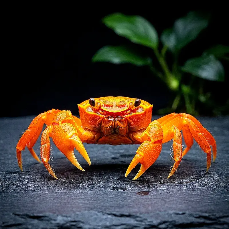 Vampirkrabbe „Super Orange“