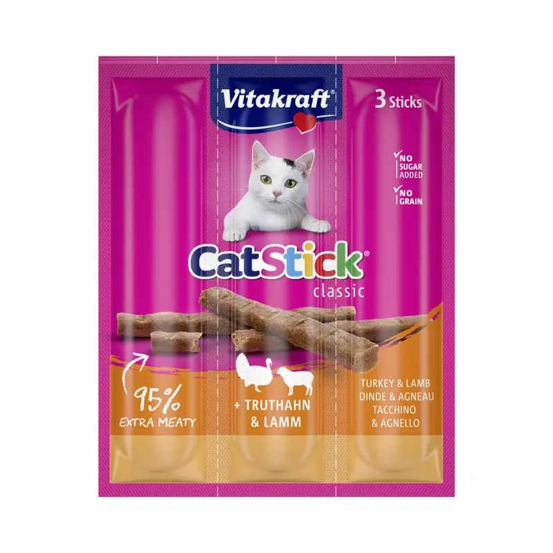 Vitakraft Cat-Stick mini Truthahn & Lamm Inhalt