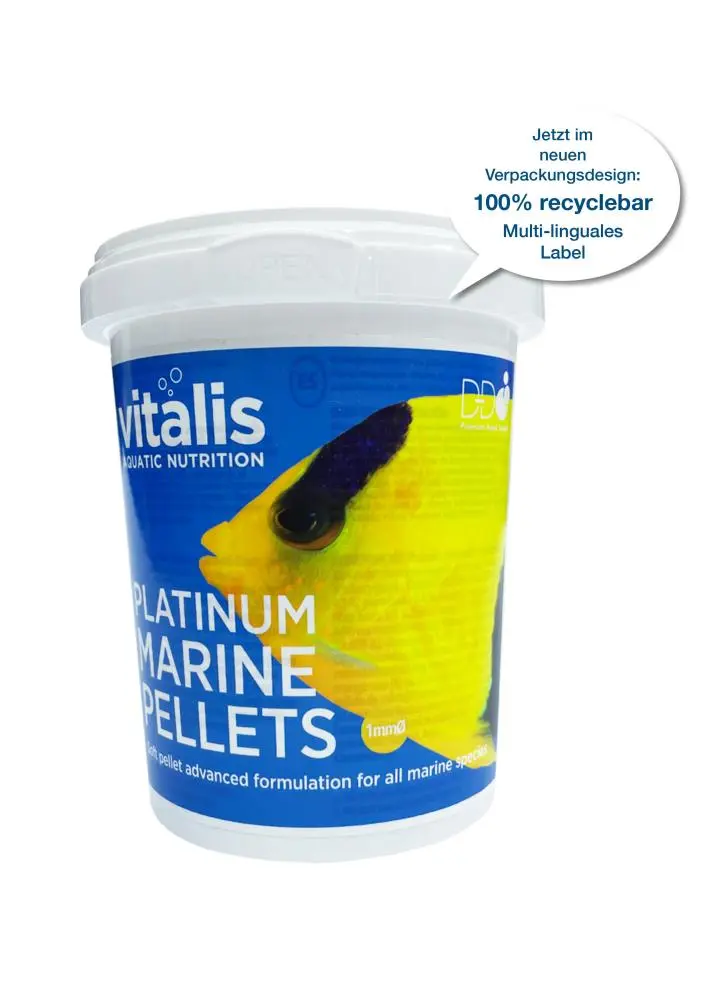 Vitalis Platinum Marine Pellets 1mm 70g + 260g