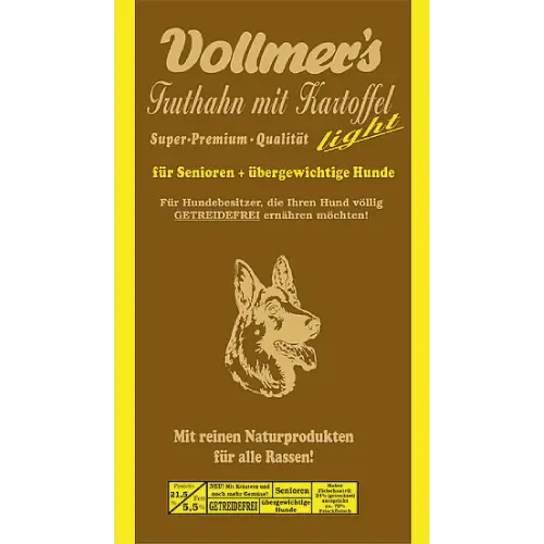Vollmer's Truthahn mit Kartoffel Light