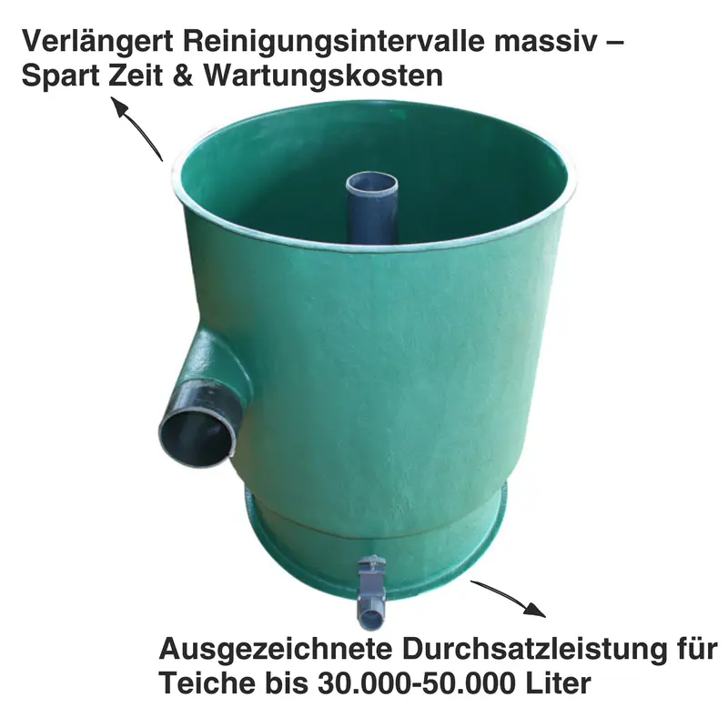 Vortex Vorfiltersystem für Tripond Mehrkammer Reihenfilter