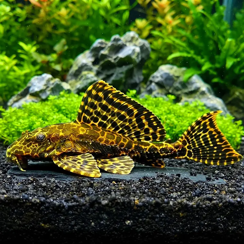 Wabenschilderwels – Pterygoplichthys gibbiceps (L165) 🐟🛡