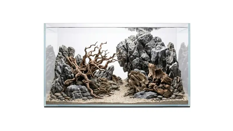 Weißglas-Aquarium 100x40x30cm (LxTxH) 120l - Versandkostenfrei!