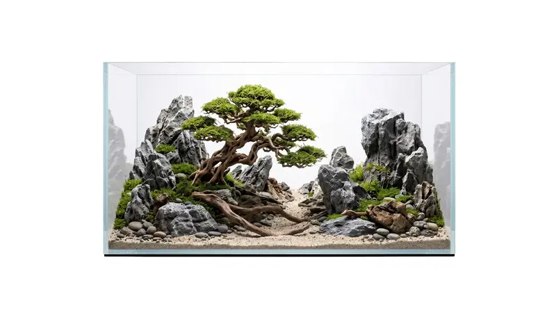Weißglas-Aquarium 100x40x40cm (LxTxH) 160l - Versandkostenfrei!