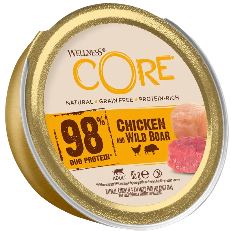 Wellness CORE Huhn & Wildschwein Pur 85 g