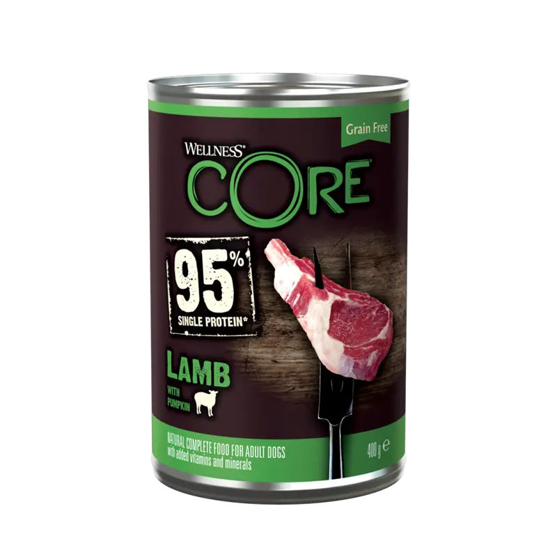 Wellness CORE Lamm & Kürbis 400 g