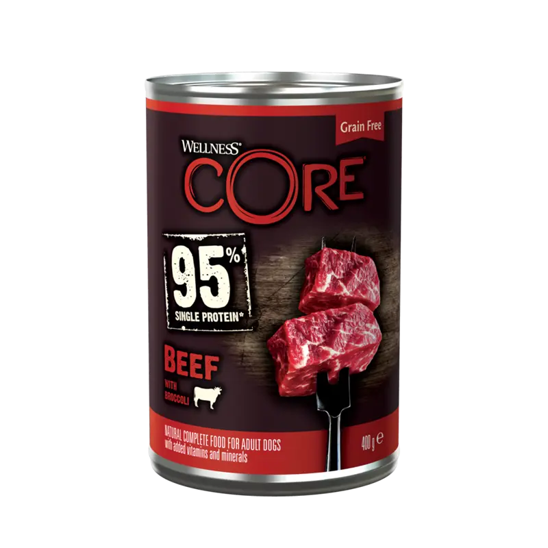 Wellness CORE Rind & Brokkoli 400 g