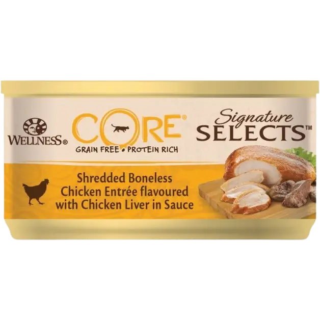 Wellness CORE Shredded Huhn & Leber 79 g