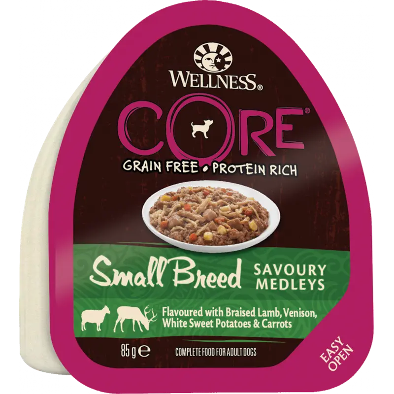 Wellness CORE Small Breed Lamm, Hirsch & Gemüse 85 g