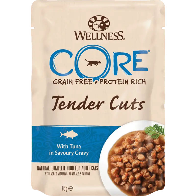 Wellness CORE Tender Cuts Thunfisch in Sauce 85 g