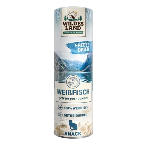 Wildes Land Weißfisch Freeze Dried  16 g