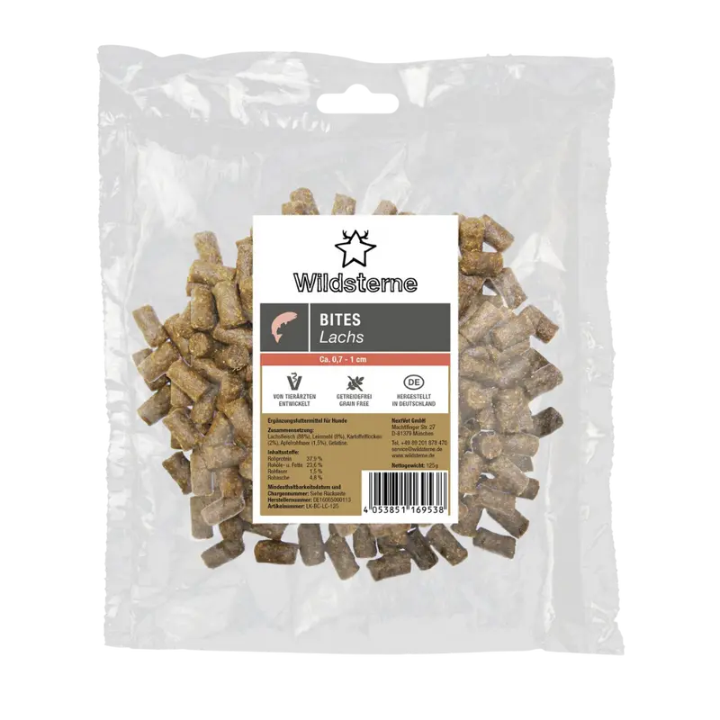 Wildsterne Bites Lachs 125 g