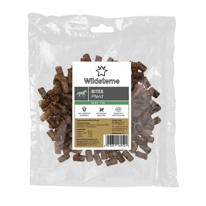 Wildsterne Bites Pferd 125 g