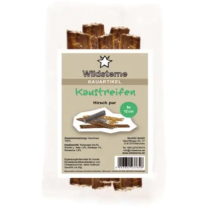 Wildsterne Kaustreifen Hirsch pur 12 cm (30 g)