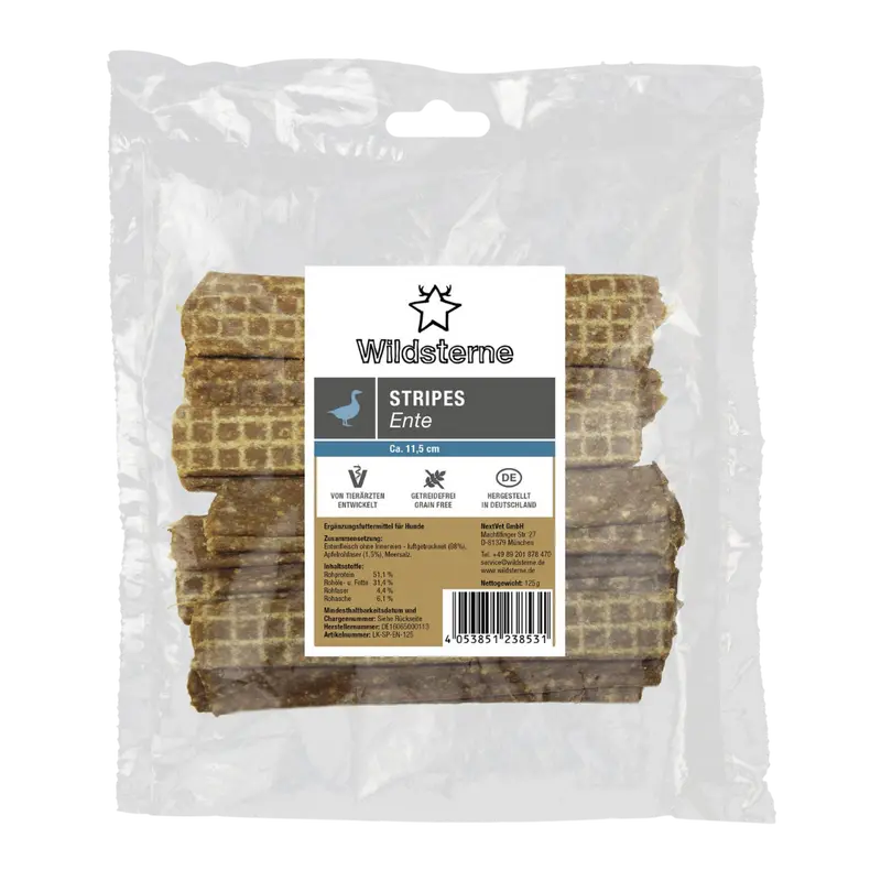 Wildsterne Stripes Ente 125 g