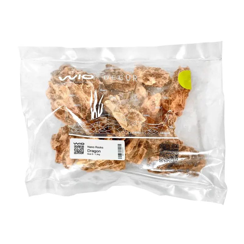 WIOdecor-NanoRocks | Dragon Nano Rocks, 1,5kg | 1-10cm