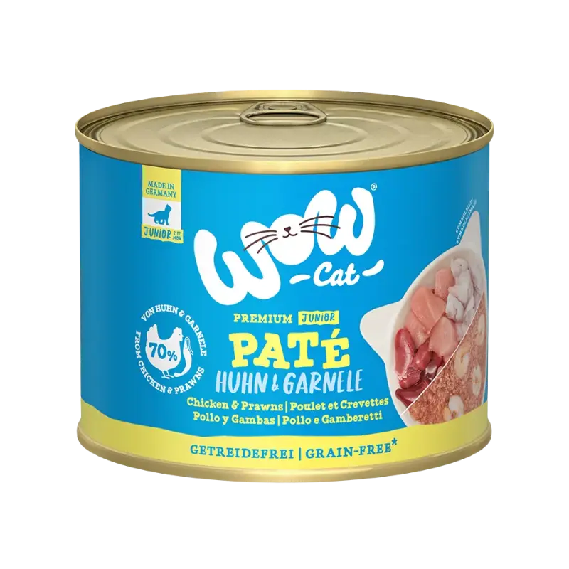 Wow Cat Dose Junior Huhn & Garnele  200g